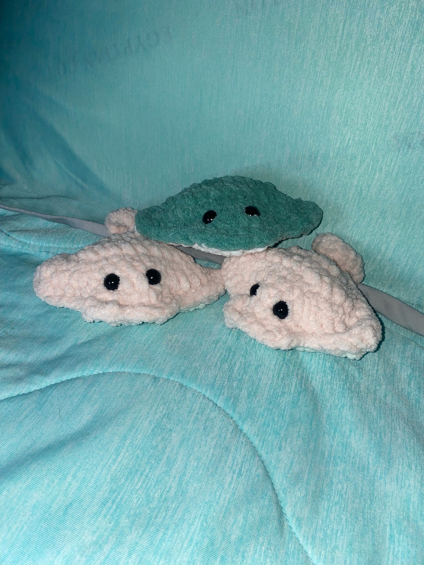 Crochet Sting Ray Plushie