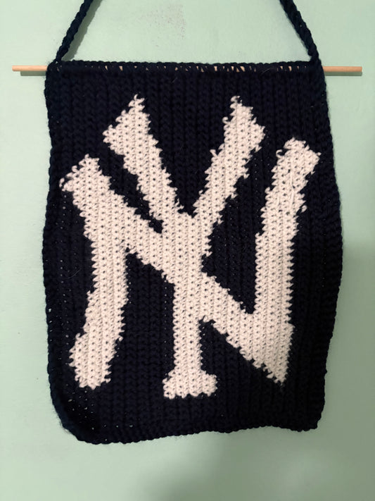 Crochet Yankees Tapestry