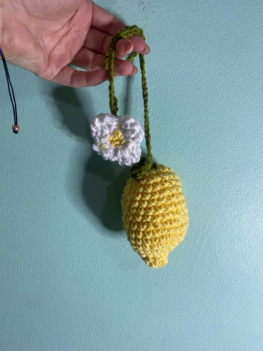 Lemon Car Charm