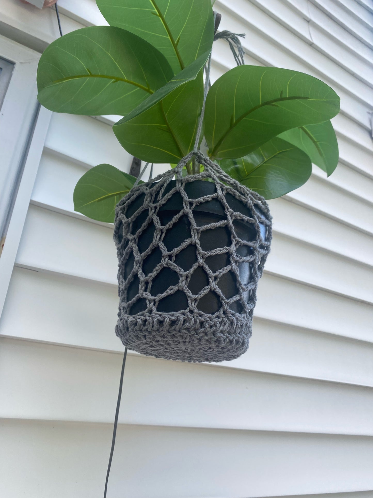 Crochet Hanging Plant