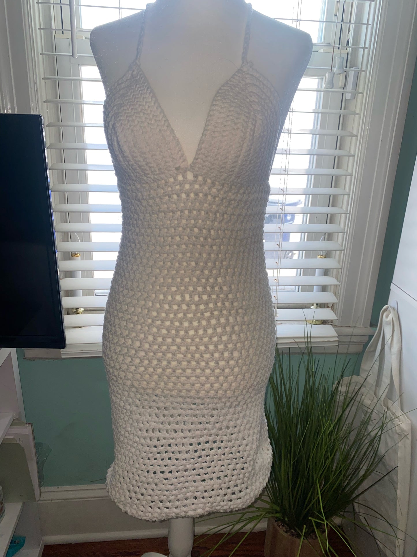 Crochet Cover Up Dress