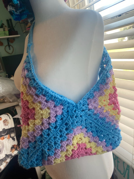 Crochet Granny Bag