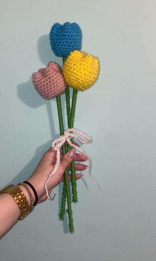 Crochet Tulips