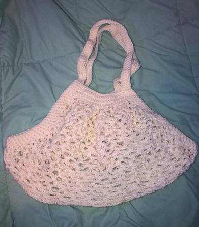 Crochet Small Grocery Bag